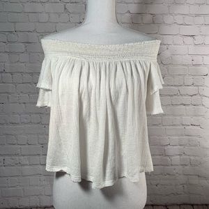 Free People Off Shoulder Blouse XS